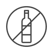 Avoid alcohol consumption